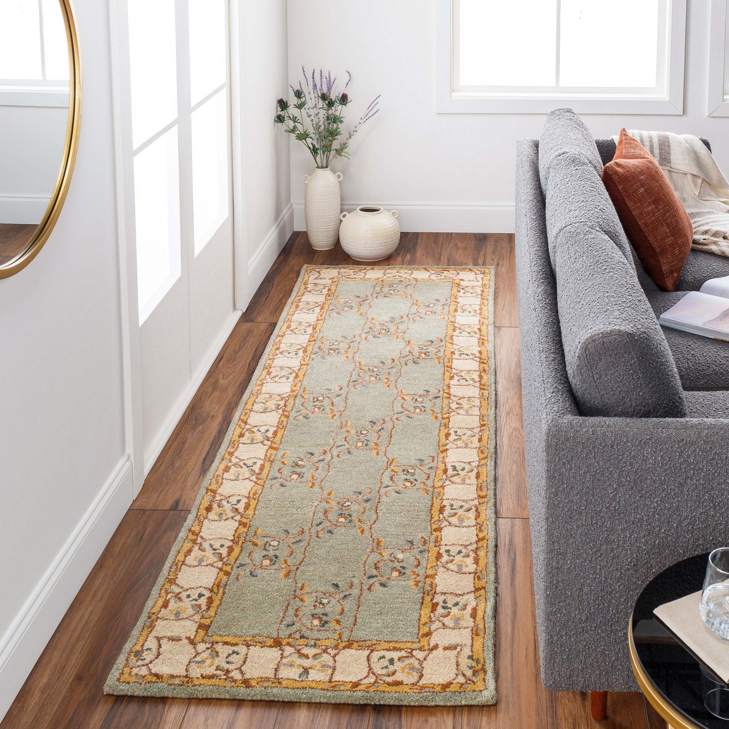 Caesar 1217 Hand Tufted Wool Indoor Area Rug by Surya Rugs