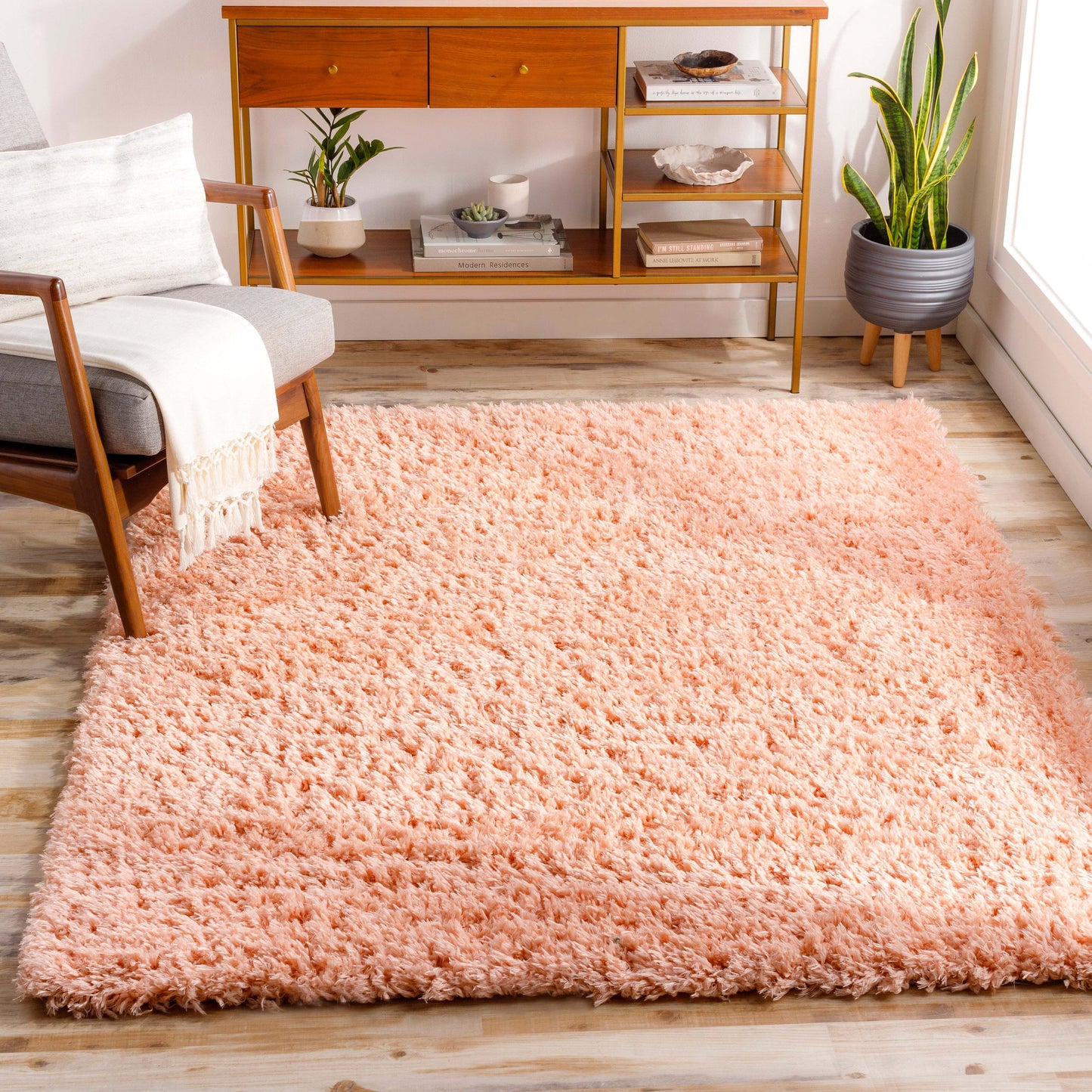 Angora 30073 Machine Woven Synthetic Blend Indoor Area Rug by Surya Rugs