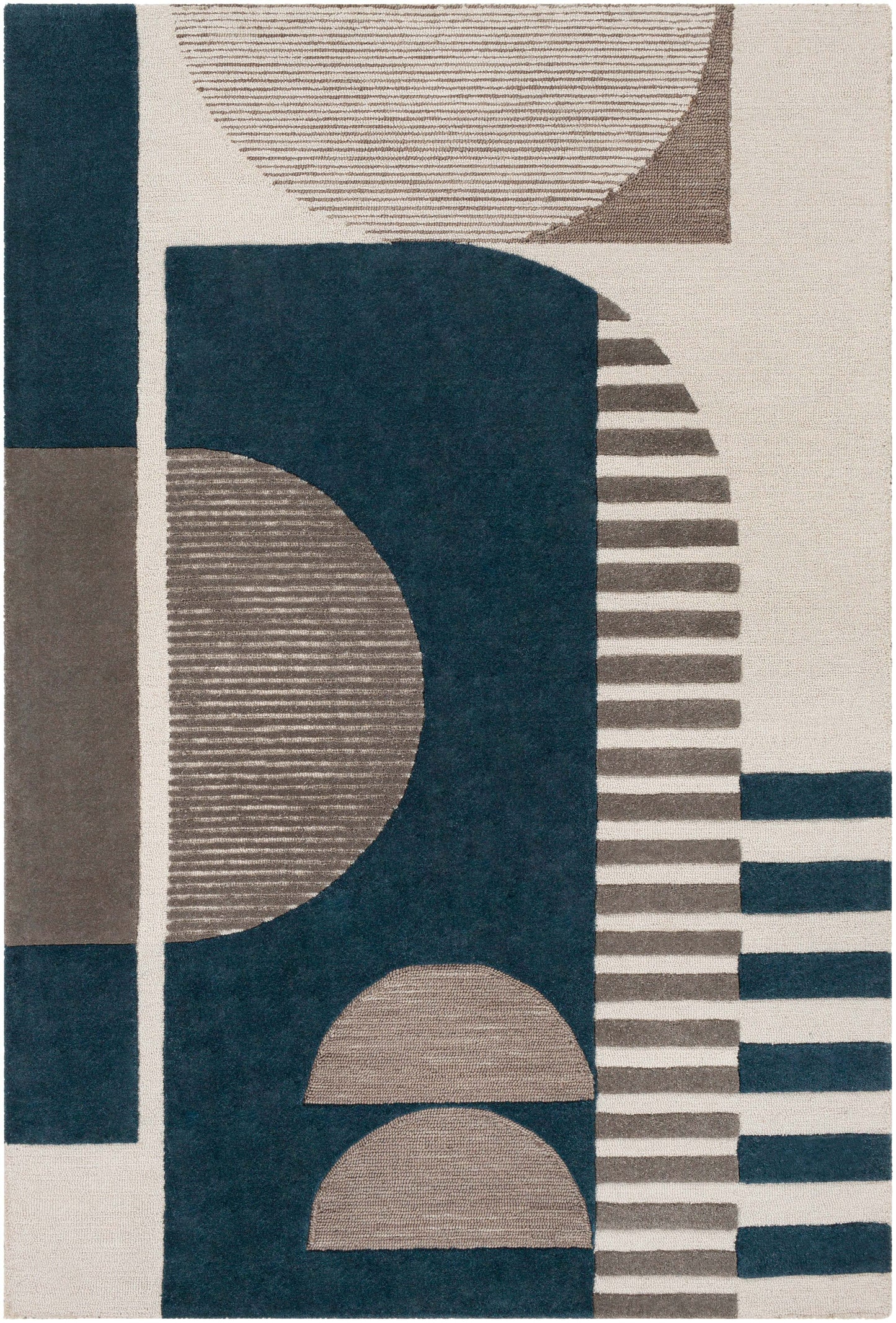 Brooklyn 26206 Hand Tufted Wool Indoor Area Rug by Surya Rugs