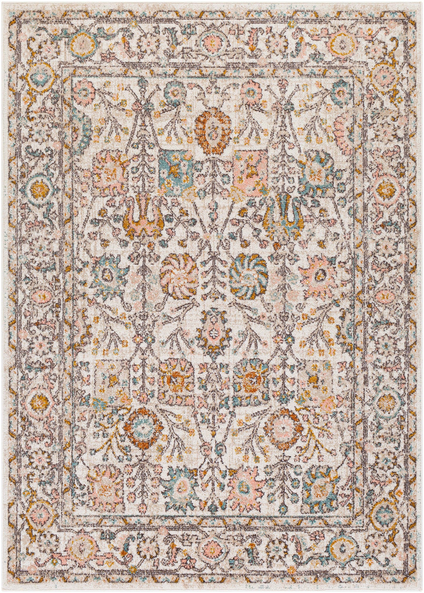 Ankara 26367 Machine Woven Synthetic Blend Indoor Area Rug by Surya Rugs
