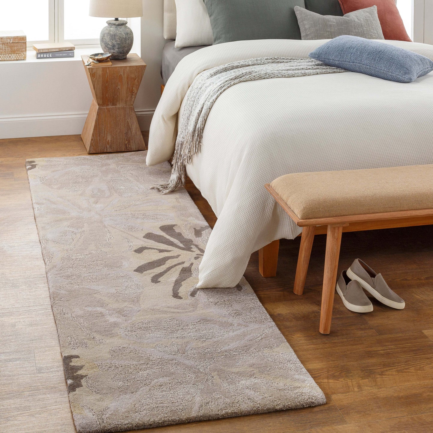 Athena 889 Hand Tufted Wool Indoor Area Rug by Surya Rugs