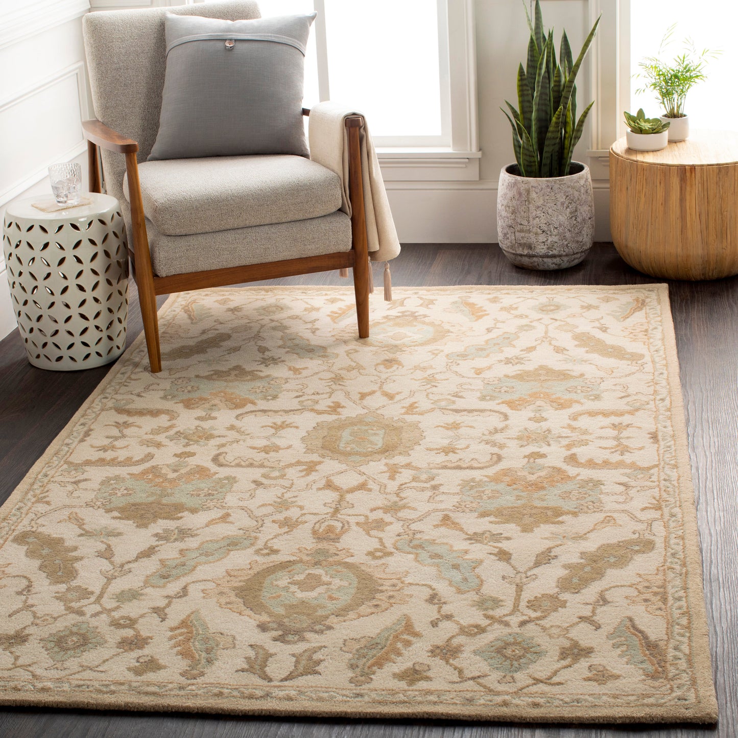 Caesar 13063 Hand Tufted Wool Indoor Area Rug by Surya Rugs