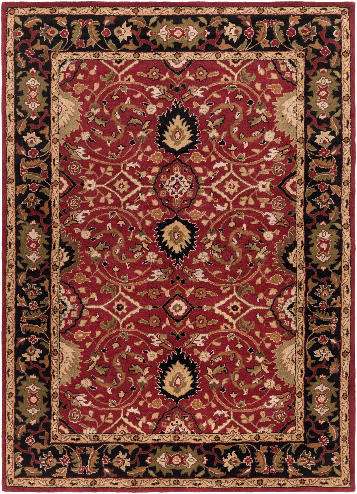 Caesar 1212 Hand Tufted Wool Indoor Area Rug by Surya Rugs
