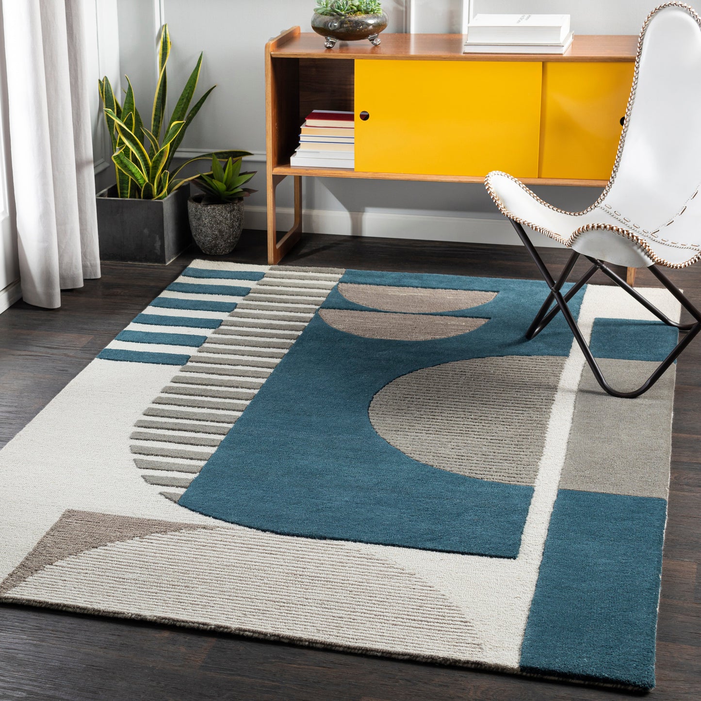 Brooklyn 26206 Hand Tufted Wool Indoor Area Rug by Surya Rugs