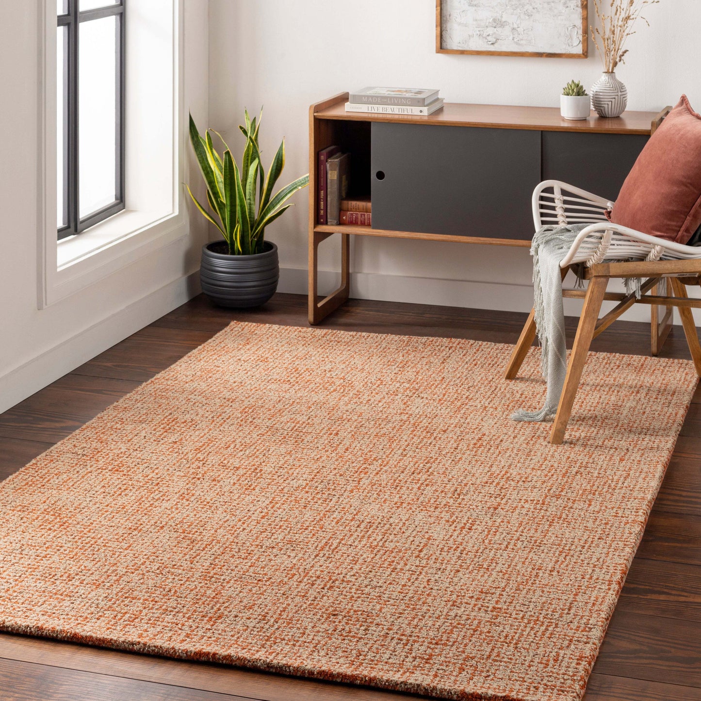 Aiden 17393 Hand Tufted Wool Indoor Area Rug by Surya Rugs