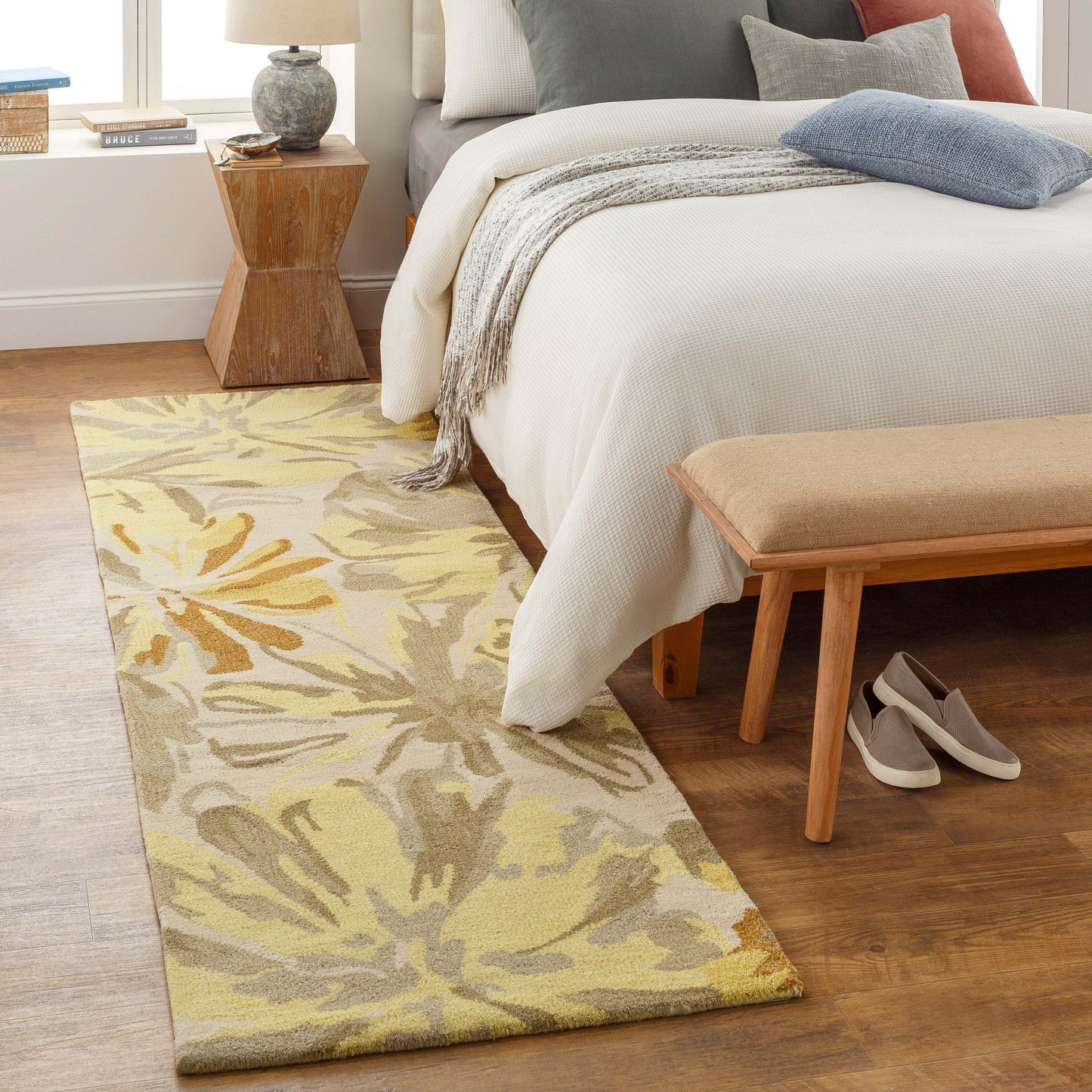 Athena 889 Hand Tufted Wool Indoor Area Rug by Surya Rugs