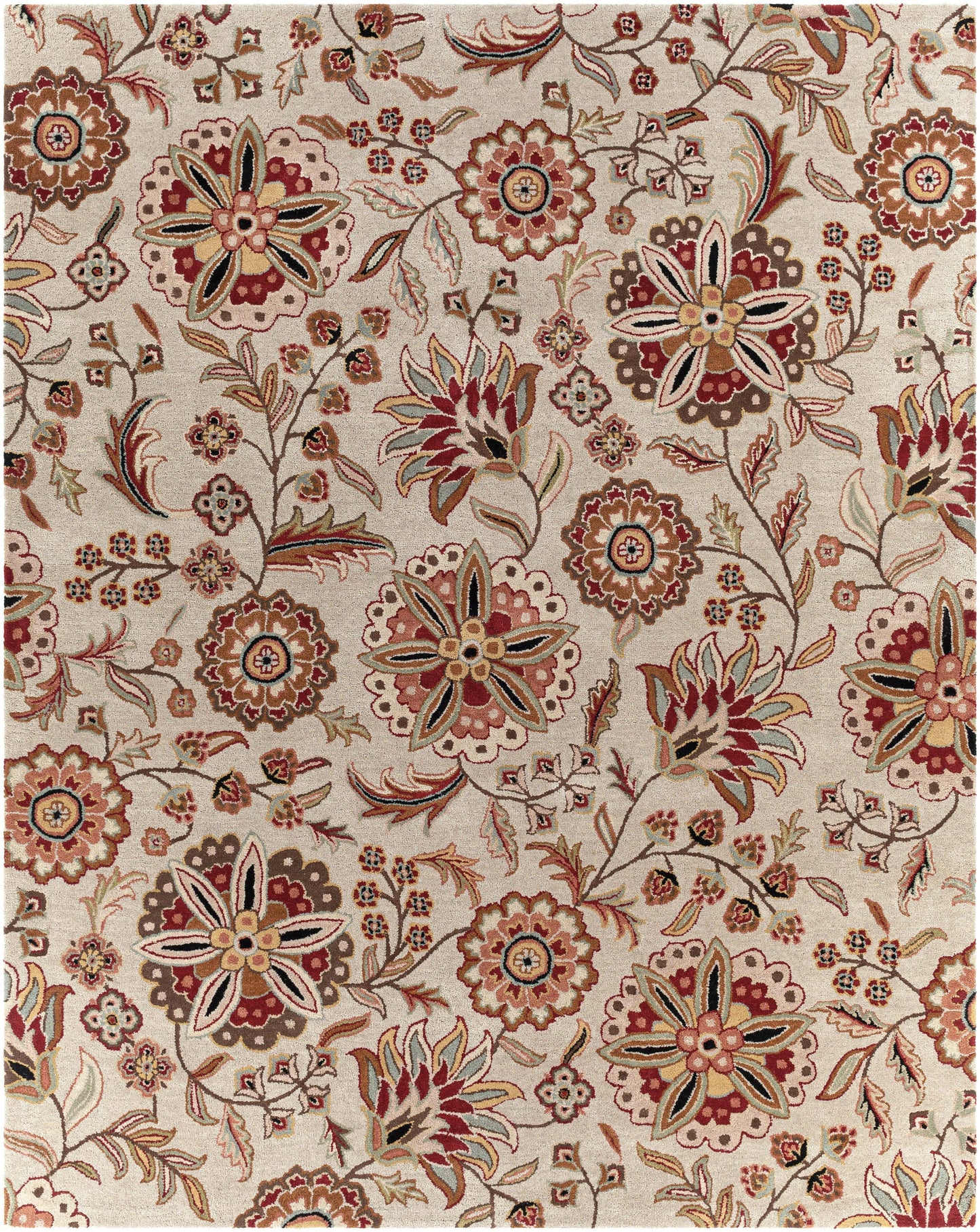 Athena 364 Hand Tufted Wool Indoor Area Rug by Surya Rugs