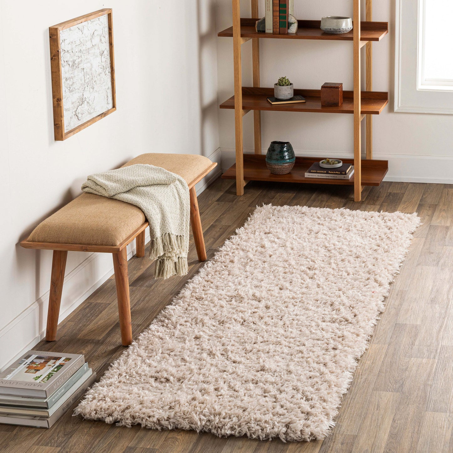 Angora 30073 Machine Woven Synthetic Blend Indoor Area Rug by Surya Rugs
