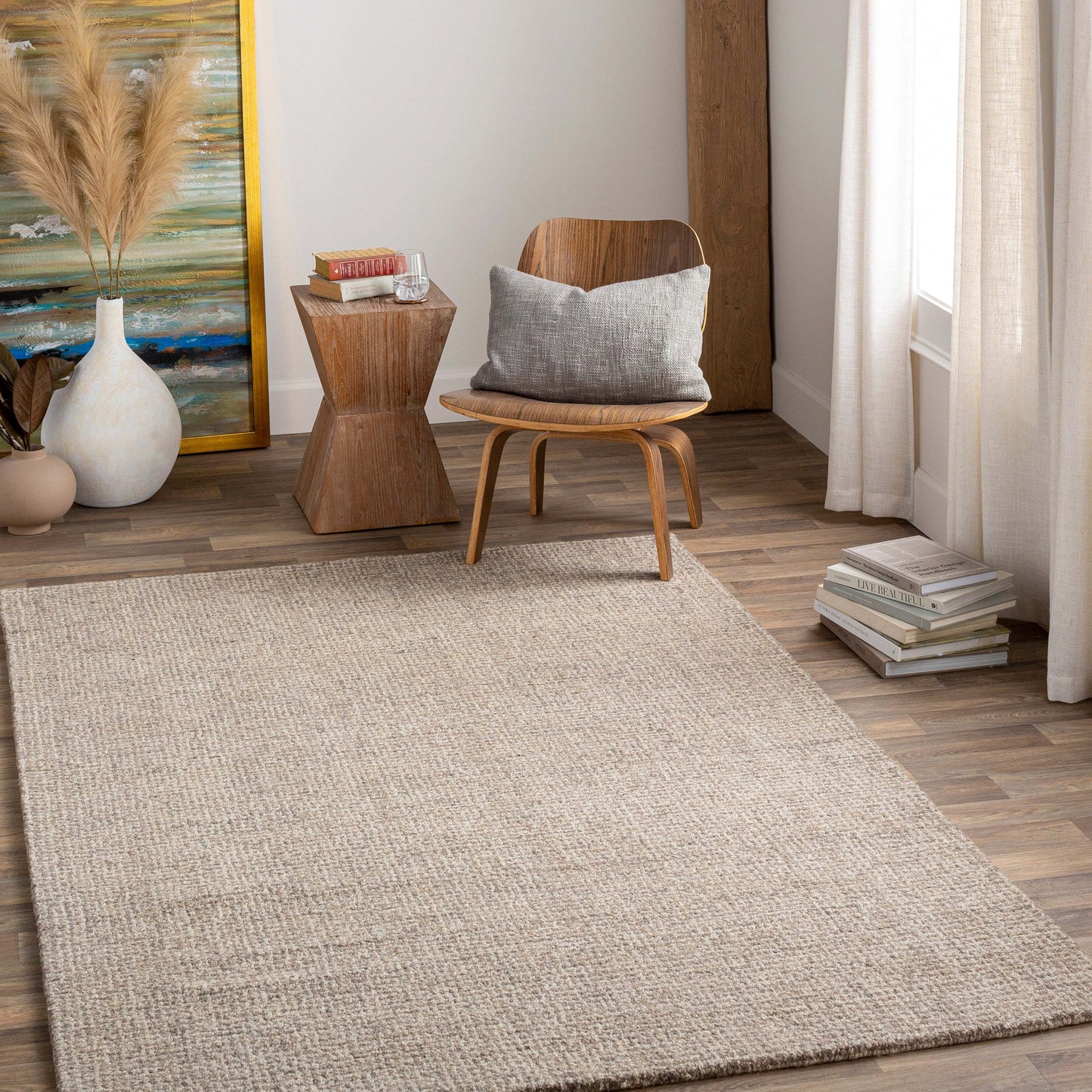 Aiden 17393 Hand Tufted Wool Indoor Area Rug by Surya Rugs