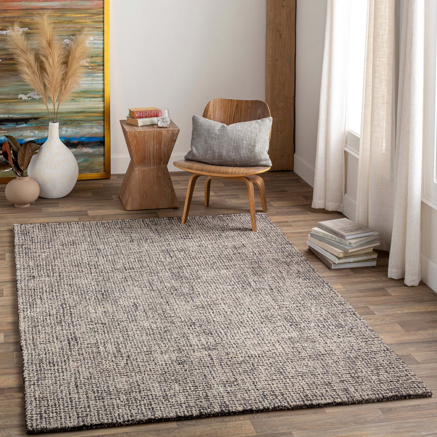 Aiden 17393 Hand Tufted Wool Indoor Area Rug by Surya Rugs