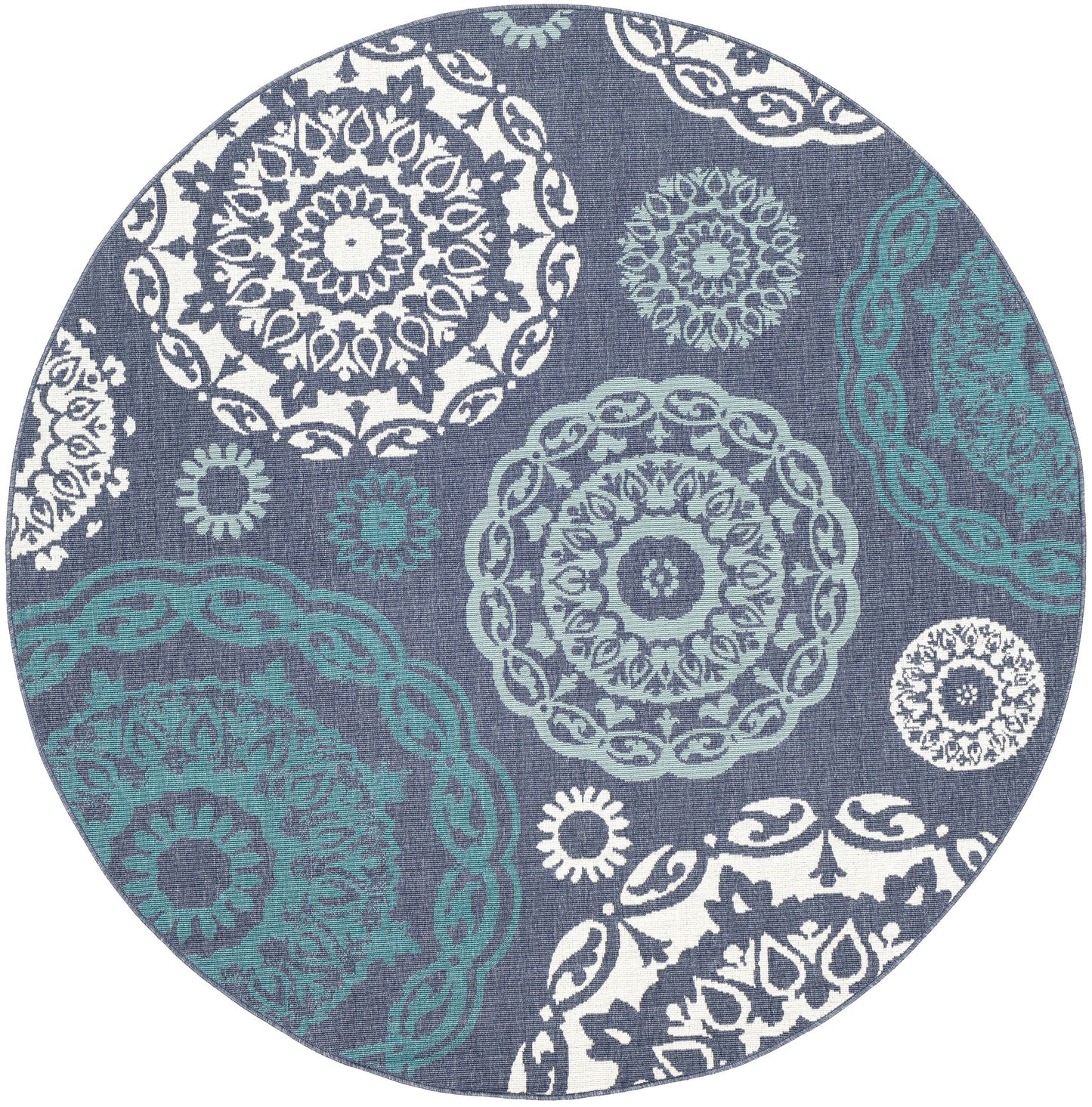 Alfresco 22257 Machine Woven Synthetic Blend Indoor/Outdoor Area Rug by Surya Rugs