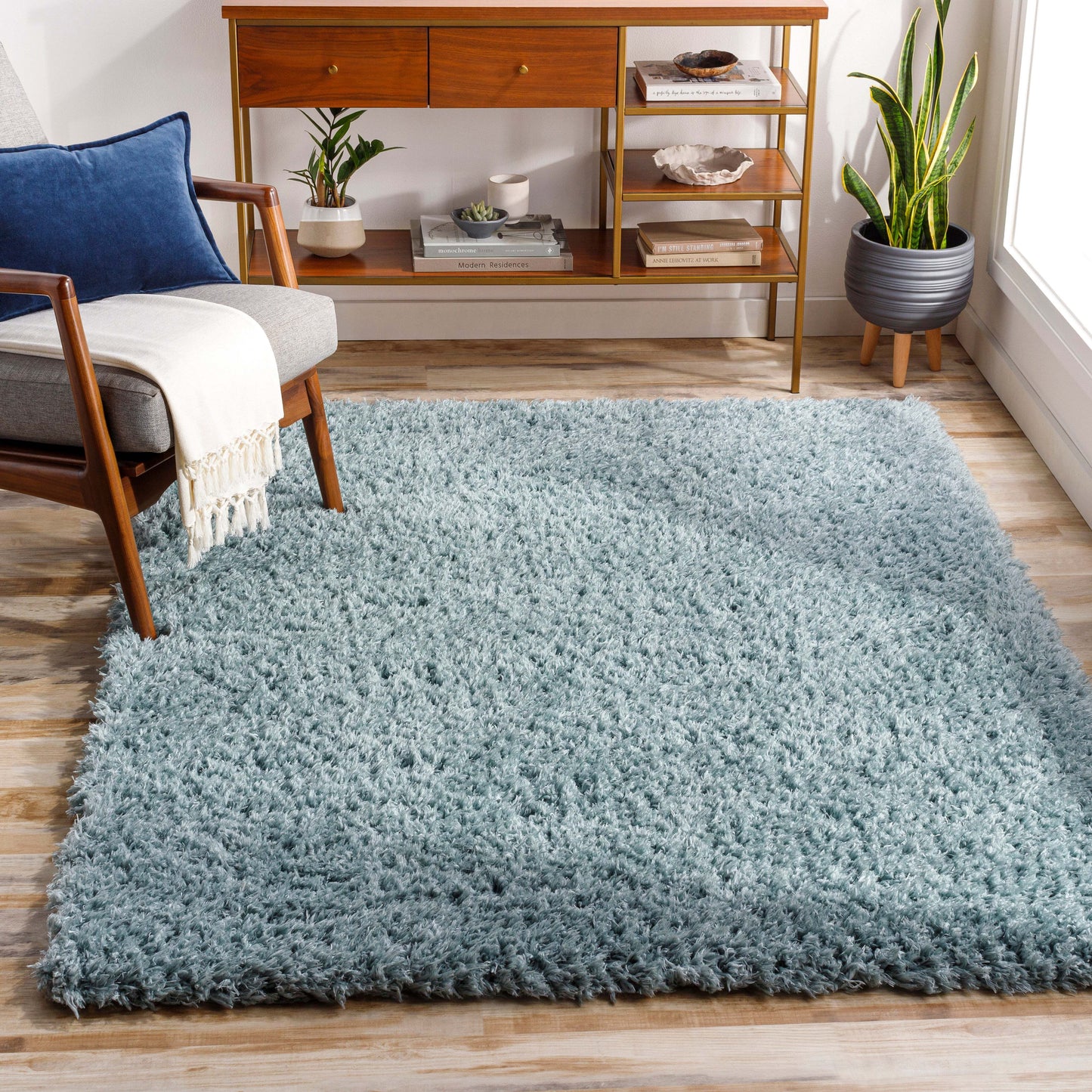 Angora 30073 Machine Woven Synthetic Blend Indoor Area Rug by Surya Rugs