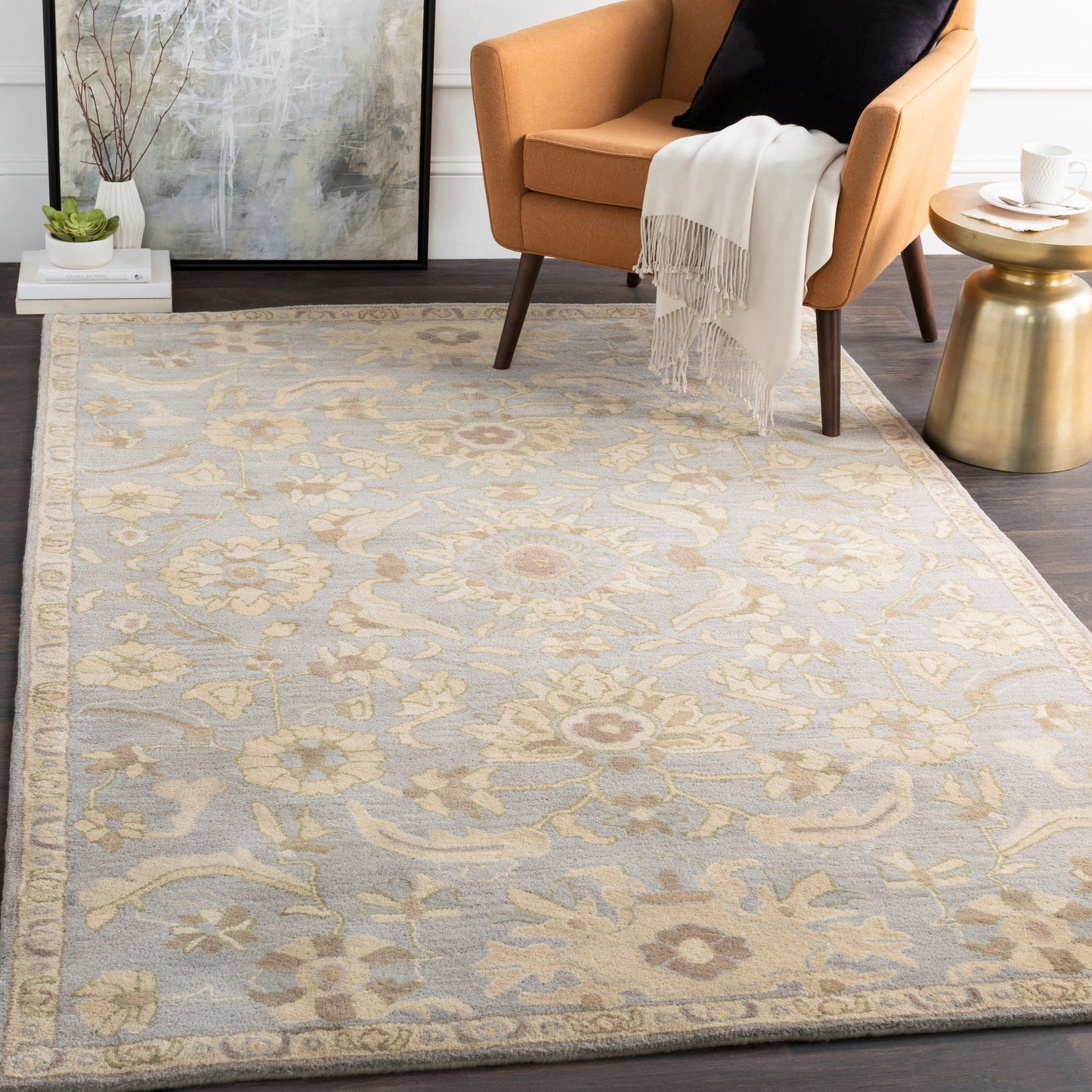 Caesar 12919 Hand Tufted Wool Indoor Area Rug by Surya Rugs
