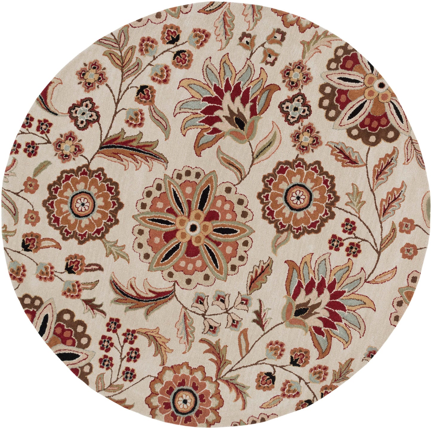 Athena 364 Hand Tufted Wool Indoor Area Rug by Surya Rugs