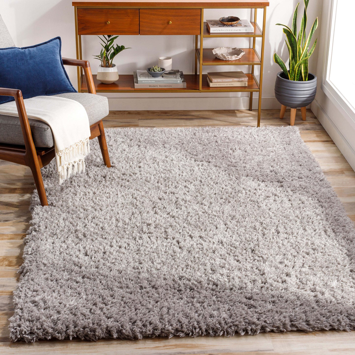 Angora 30073 Machine Woven Synthetic Blend Indoor Area Rug by Surya Rugs