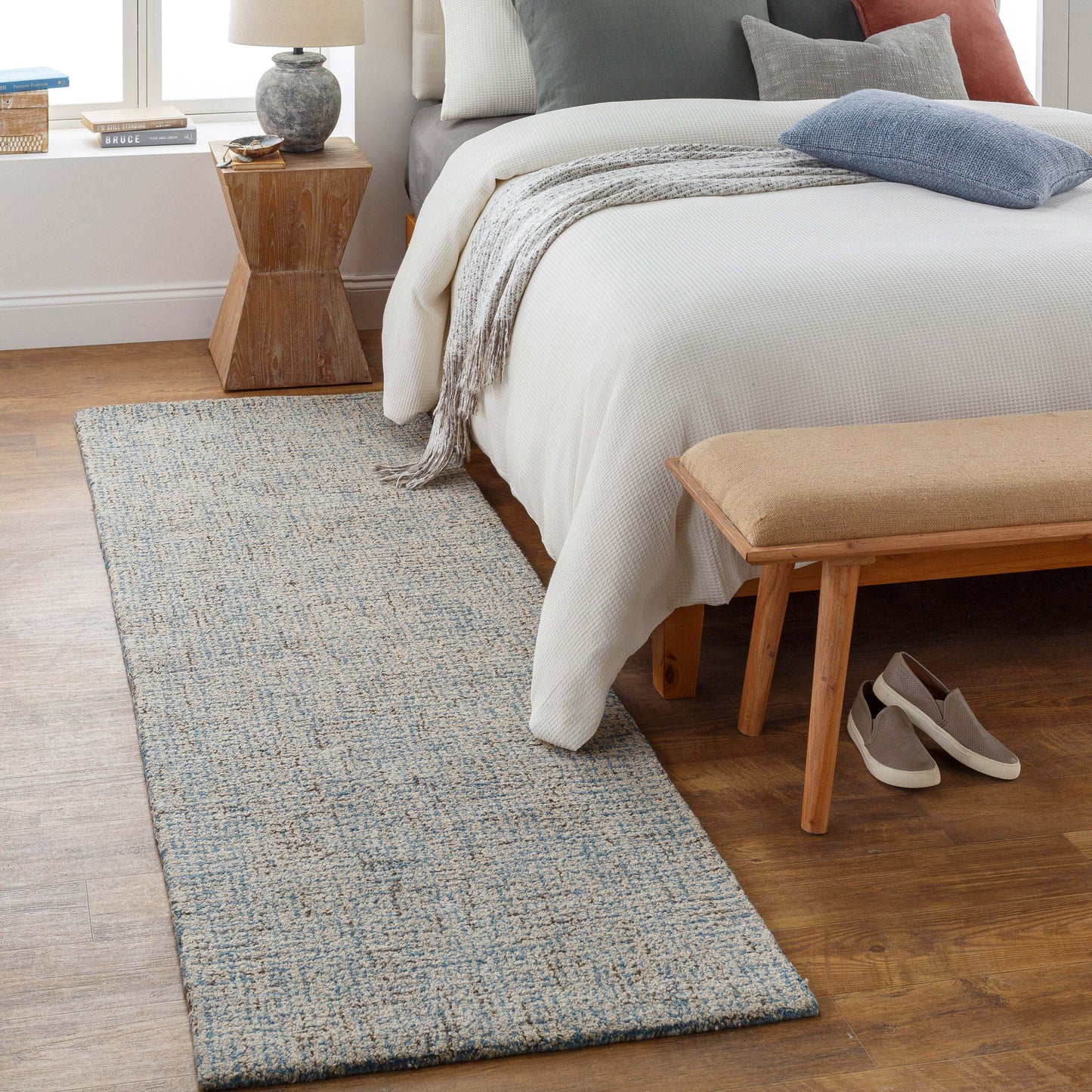 Aiden 17393 Hand Tufted Wool Indoor Area Rug by Surya Rugs