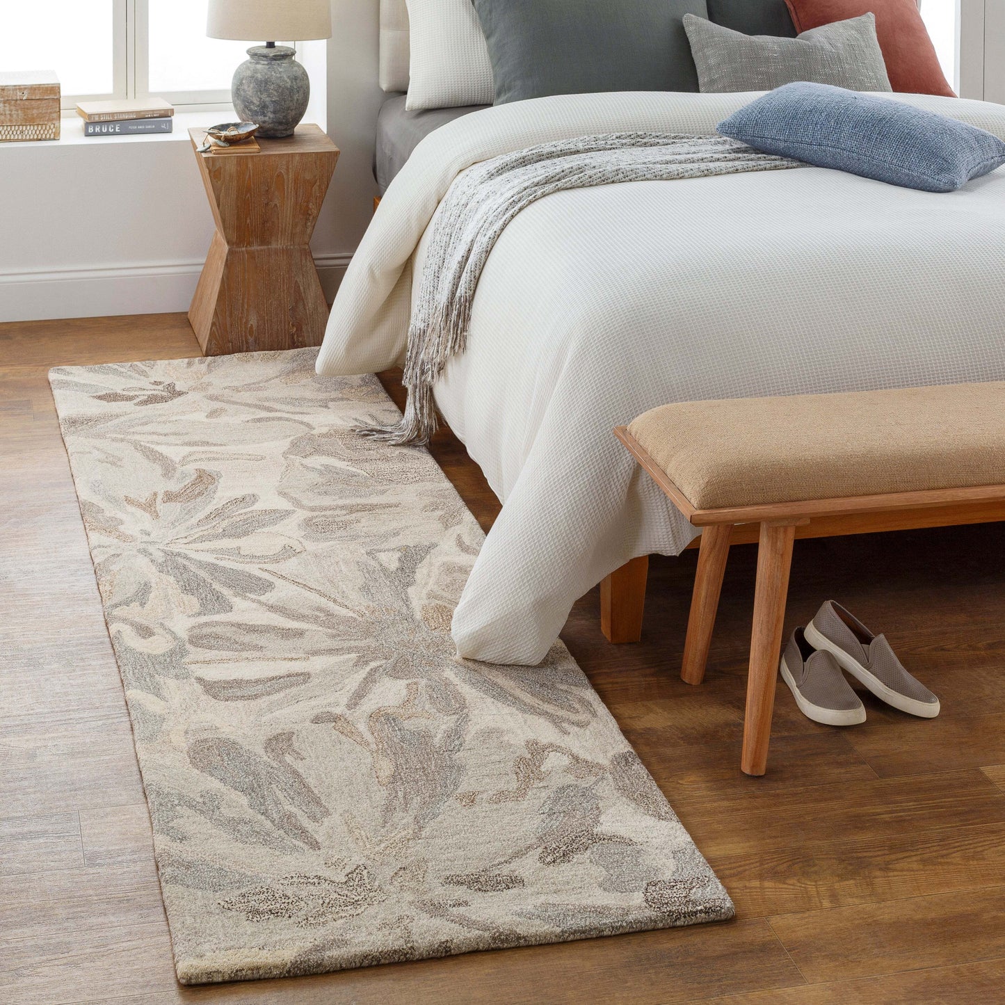 Athena 889 Hand Tufted Wool Indoor Area Rug by Surya Rugs