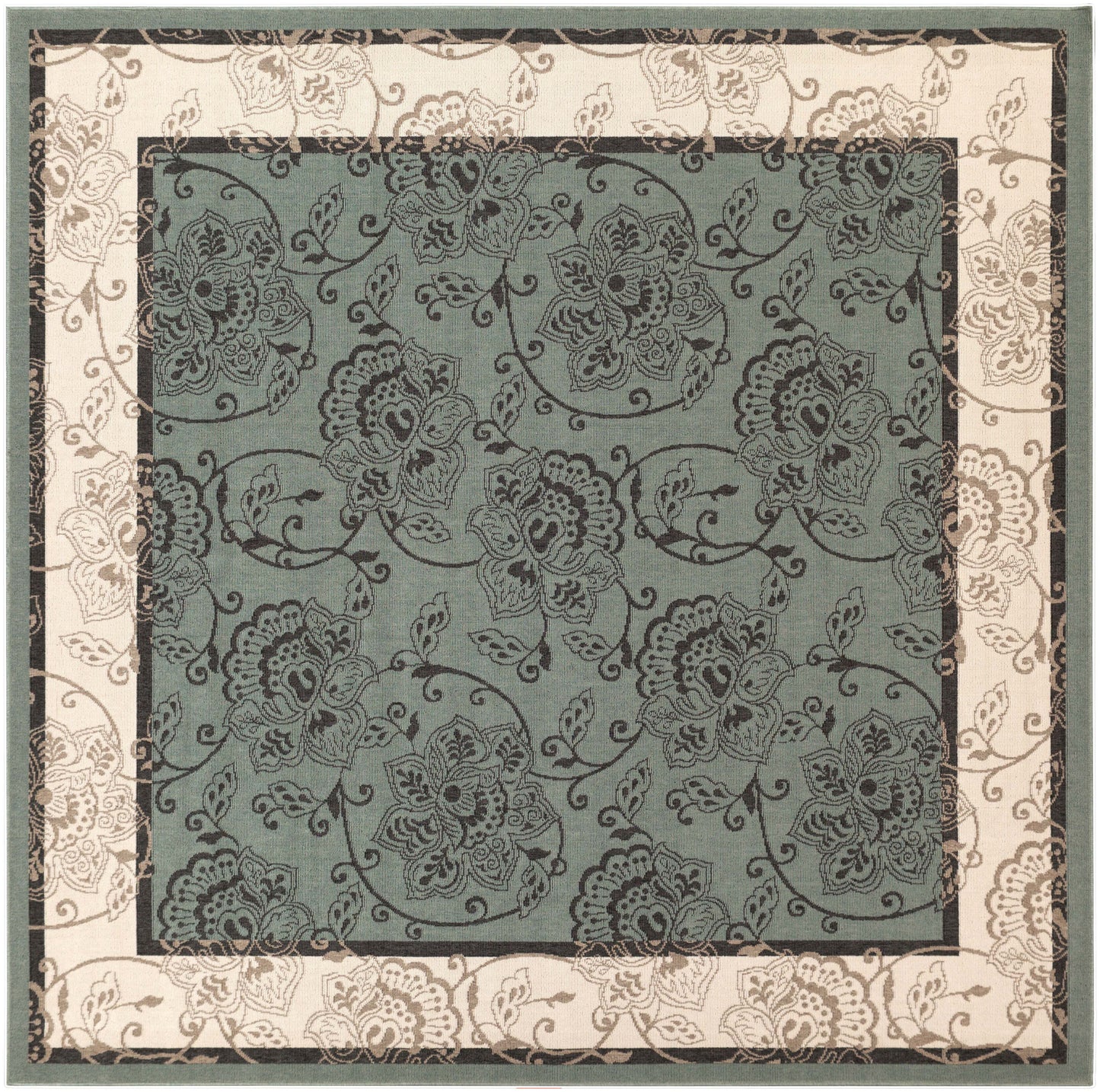 Alfresco 1108 Machine Woven Synthetic Blend Indoor/Outdoor Area Rug by Surya Rugs