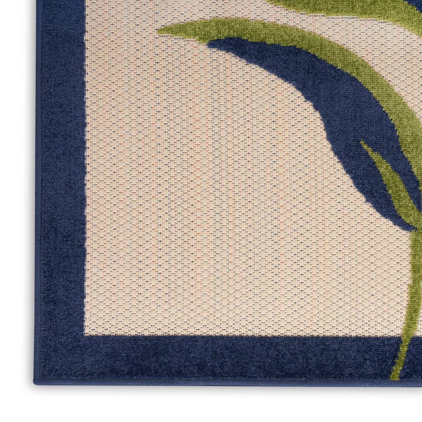 Aloha ALH33 Machine Made Synthetic Blend Indoor/Outdoor Area Rug By Nourison Home From Nourison Rugs