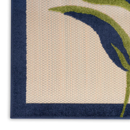 Aloha ALH33 Machine Made Synthetic Blend Indoor/Outdoor Area Rug By Nourison Home From Nourison Rugs