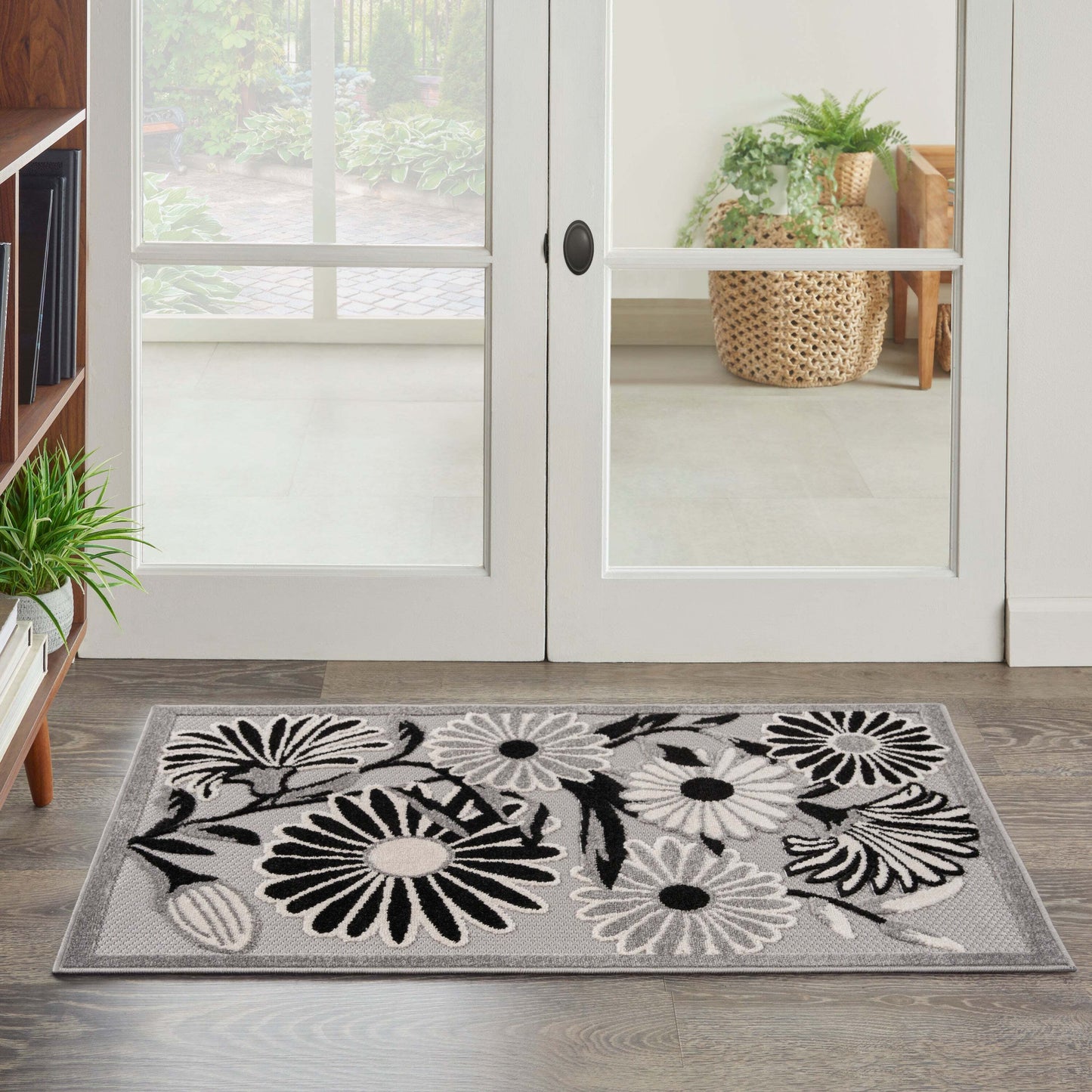 Aloha ALH33 Machine Made Synthetic Blend Indoor/Outdoor Area Rug By Nourison Home From Nourison Rugs