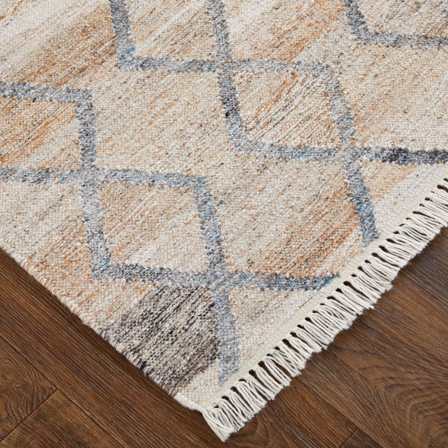 Beckett 0771F Hand Woven Synthetic Blend Indoor Area Rug by Feizy Rugs