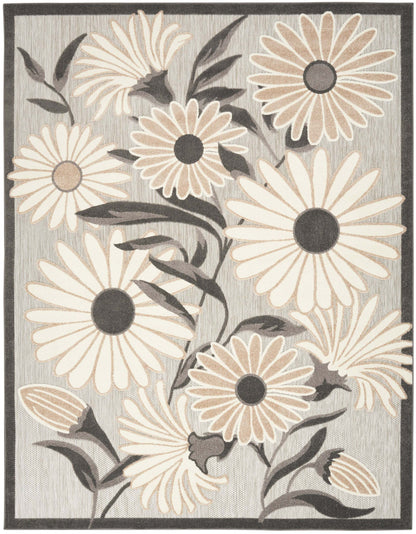 Aloha ALH33 Machine Made Synthetic Blend Indoor/Outdoor Area Rug By Nourison Home From Nourison Rugs