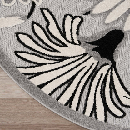 Aloha ALH33 Machine Made Synthetic Blend Indoor/Outdoor Area Rug By Nourison Home From Nourison Rugs
