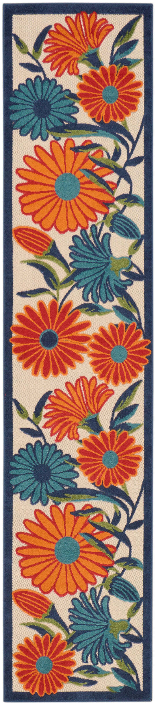 Aloha ALH33 Machine Made Synthetic Blend Indoor/Outdoor Area Rug By Nourison Home From Nourison Rugs