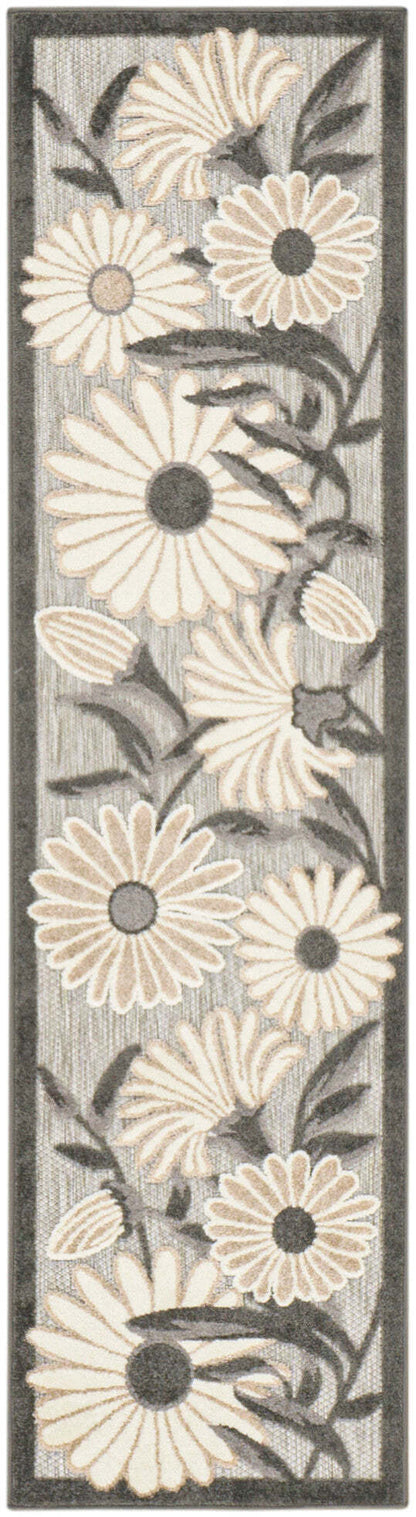 Aloha ALH33 Machine Made Synthetic Blend Indoor/Outdoor Area Rug By Nourison Home From Nourison Rugs