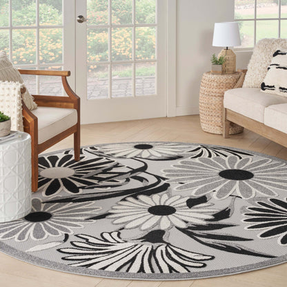 Aloha ALH33 Machine Made Synthetic Blend Indoor/Outdoor Area Rug By Nourison Home From Nourison Rugs