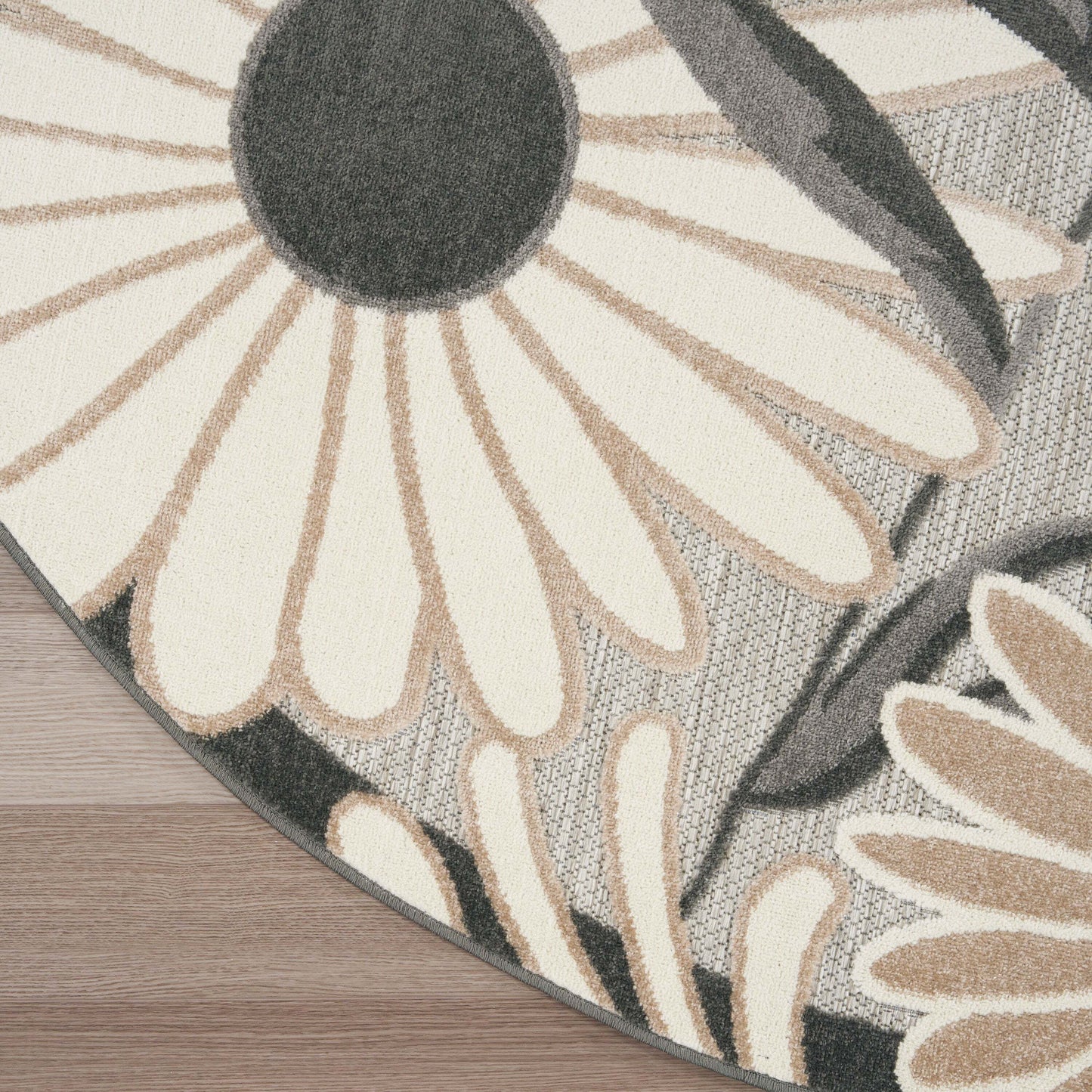 Aloha ALH33 Machine Made Synthetic Blend Indoor/Outdoor Area Rug By Nourison Home From Nourison Rugs