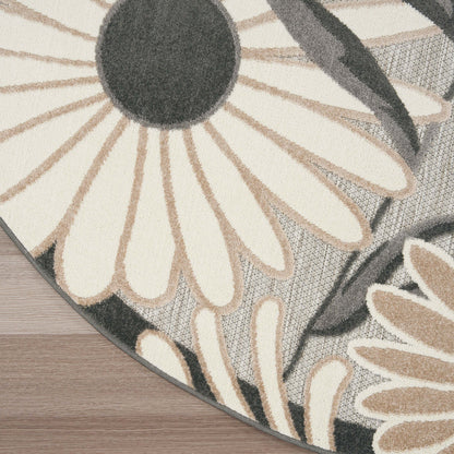 Aloha ALH33 Machine Made Synthetic Blend Indoor/Outdoor Area Rug By Nourison Home From Nourison Rugs