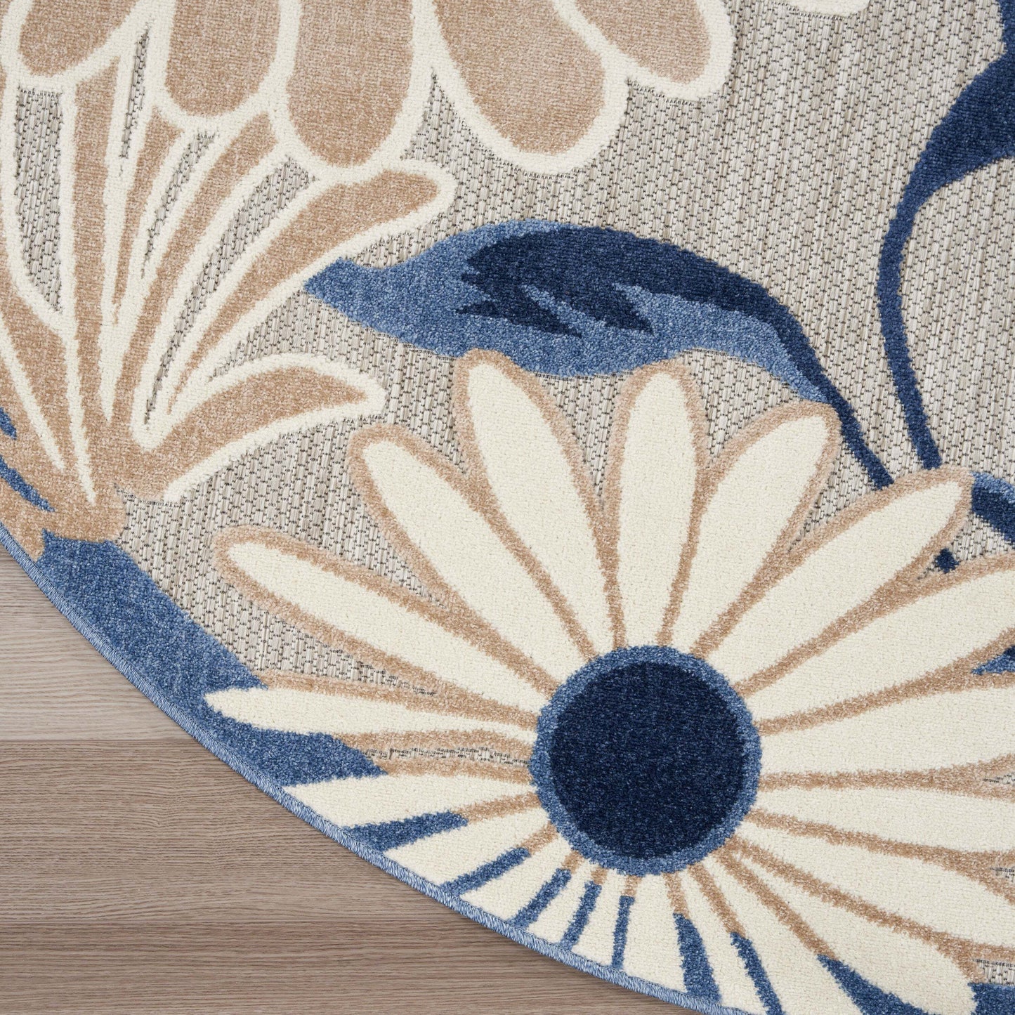 Aloha ALH33 Machine Made Synthetic Blend Indoor/Outdoor Area Rug By Nourison Home From Nourison Rugs