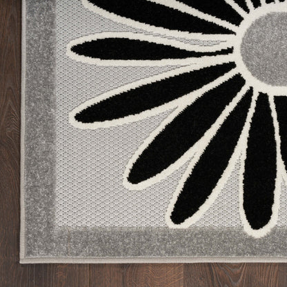 Aloha ALH33 Machine Made Synthetic Blend Indoor/Outdoor Area Rug By Nourison Home From Nourison Rugs
