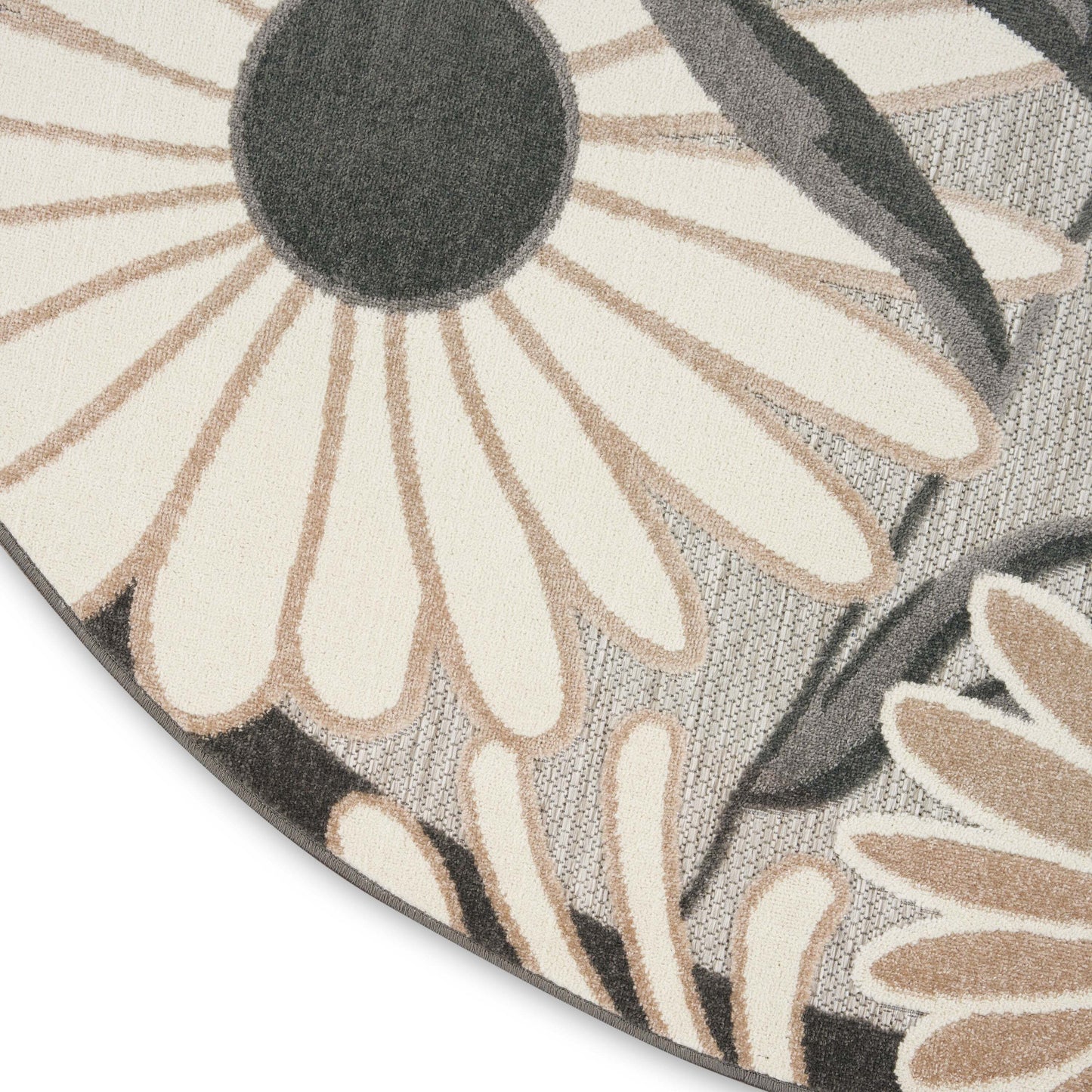 Aloha ALH33 Machine Made Synthetic Blend Indoor/Outdoor Area Rug By Nourison Home From Nourison Rugs