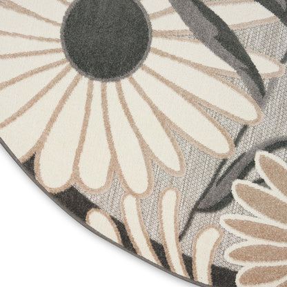 Aloha ALH33 Machine Made Synthetic Blend Indoor/Outdoor Area Rug By Nourison Home From Nourison Rugs