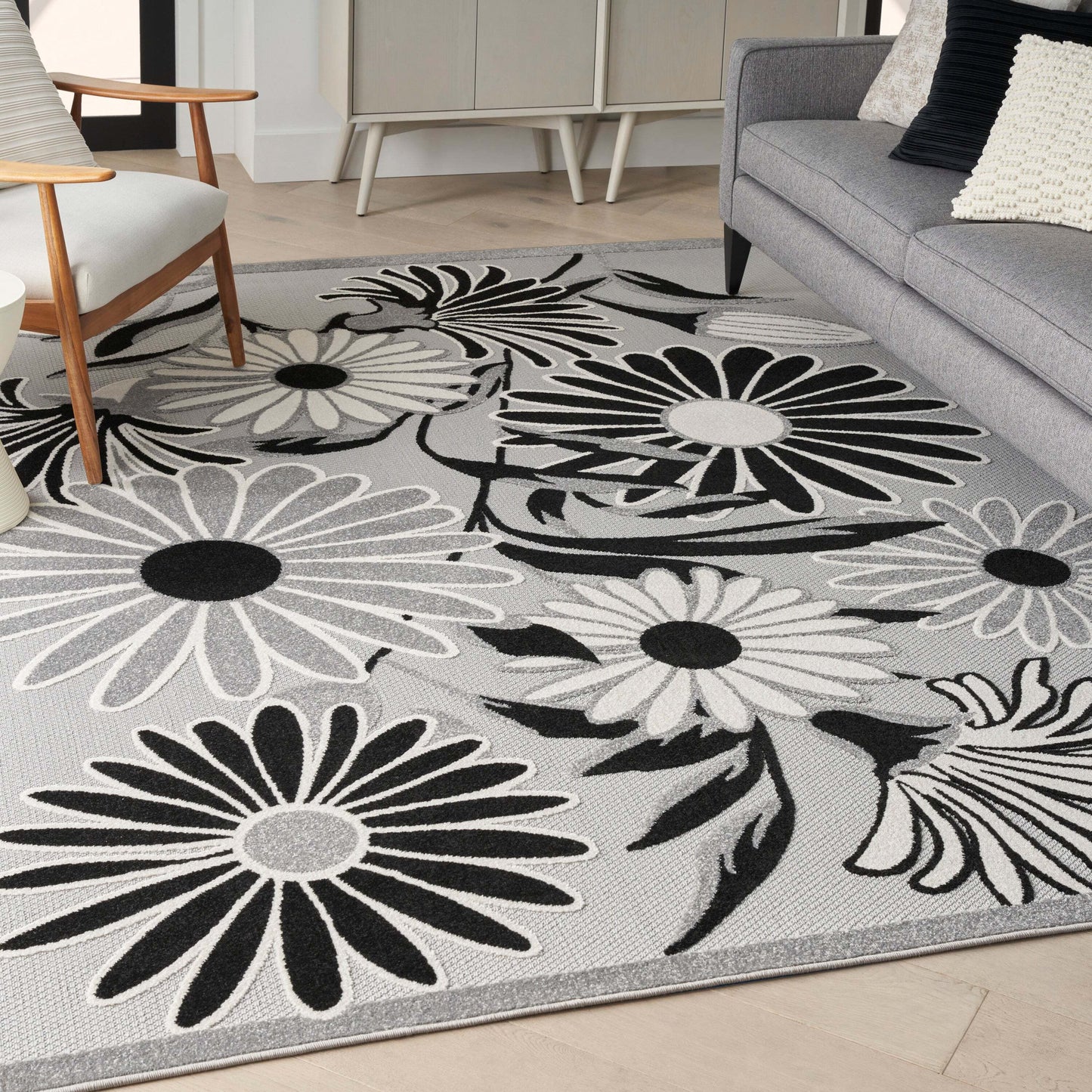 Aloha ALH33 Machine Made Synthetic Blend Indoor/Outdoor Area Rug By Nourison Home From Nourison Rugs