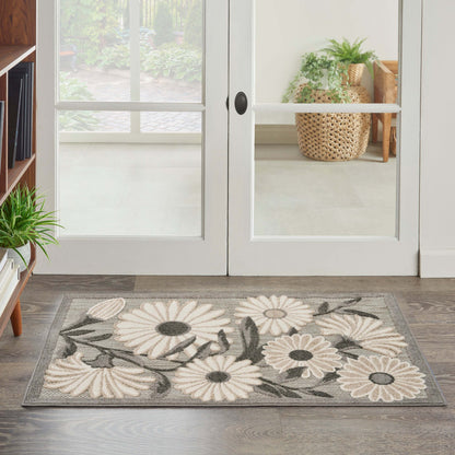 Aloha ALH33 Machine Made Synthetic Blend Indoor/Outdoor Area Rug By Nourison Home From Nourison Rugs
