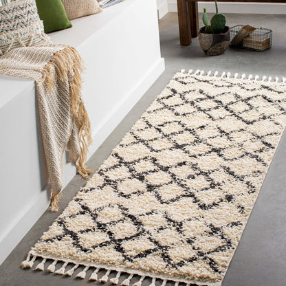 Berber Shag 21826 Machine Woven Synthetic Blend Indoor Area Rug by Surya Rugs