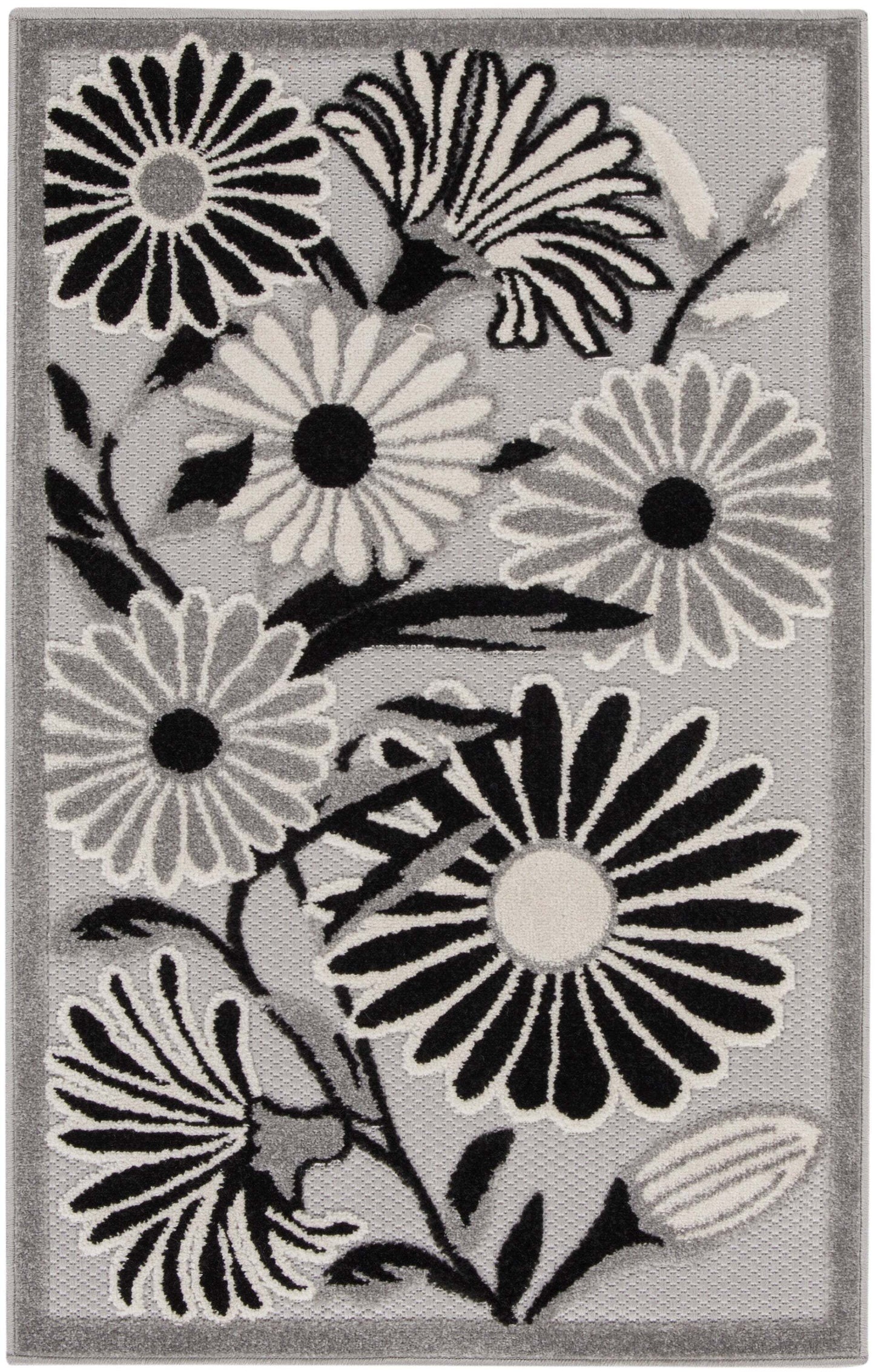 Aloha ALH33 Machine Made Synthetic Blend Indoor/Outdoor Area Rug By Nourison Home From Nourison Rugs