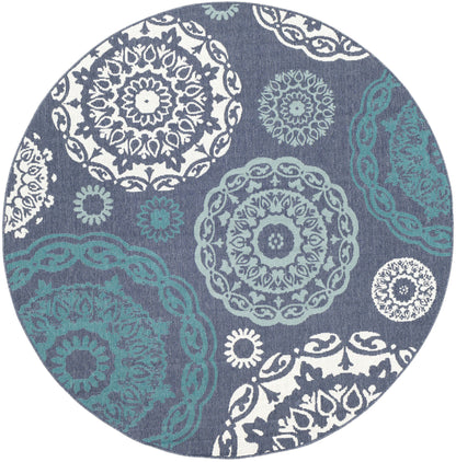 Alfresco 22257 Machine Woven Synthetic Blend Indoor/Outdoor Area Rug by Surya Rugs
