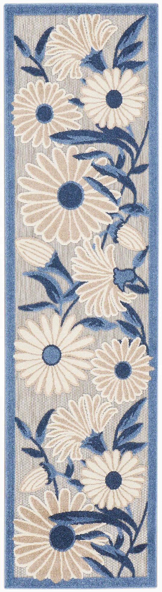 Aloha ALH33 Machine Made Synthetic Blend Indoor/Outdoor Area Rug By Nourison Home From Nourison Rugs