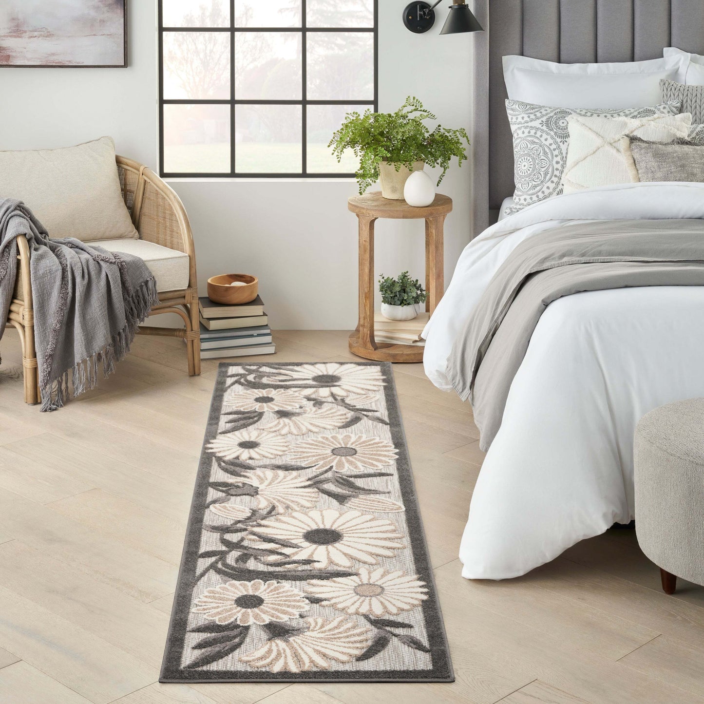 Aloha ALH33 Machine Made Synthetic Blend Indoor/Outdoor Area Rug By Nourison Home From Nourison Rugs