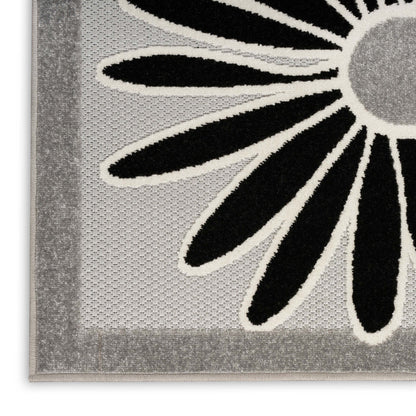 Aloha ALH33 Machine Made Synthetic Blend Indoor/Outdoor Area Rug By Nourison Home From Nourison Rugs