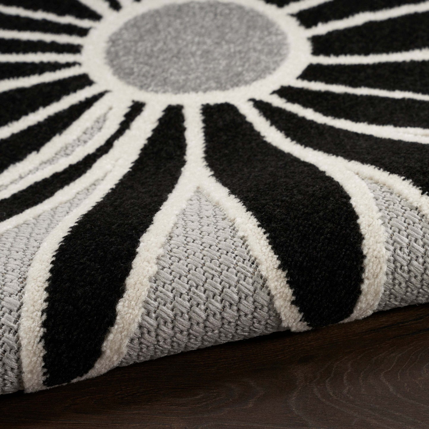 Aloha ALH33 Machine Made Synthetic Blend Indoor/Outdoor Area Rug By Nourison Home From Nourison Rugs
