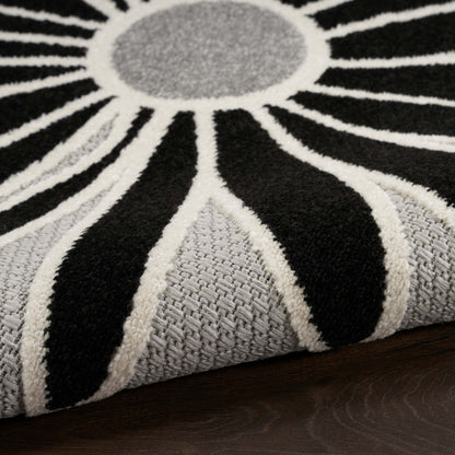 Aloha ALH33 Machine Made Synthetic Blend Indoor/Outdoor Area Rug By Nourison Home From Nourison Rugs
