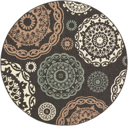 Alfresco 22257 Machine Woven Synthetic Blend Indoor/Outdoor Area Rug by Surya Rugs