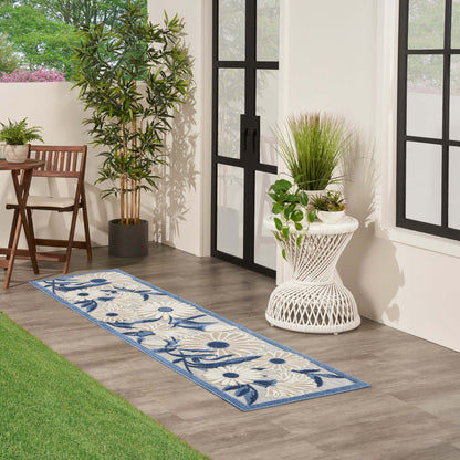 Aloha ALH33 Machine Made Synthetic Blend Indoor/Outdoor Area Rug By Nourison Home From Nourison Rugs
