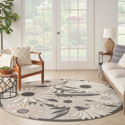 Aloha ALH33 Machine Made Synthetic Blend Indoor/Outdoor Area Rug By Nourison Home From Nourison Rugs